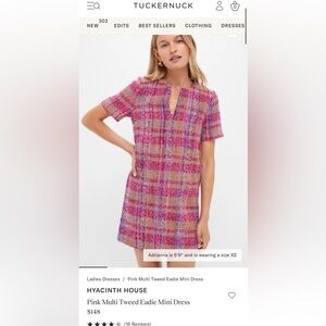 NWOT hyacinth house dress